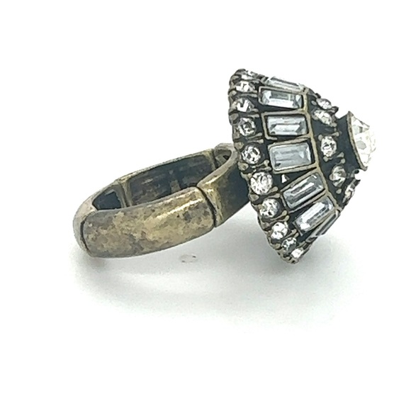 Chrystal stretch ring from 7.5 to 9 size. - Picture 2 of 3